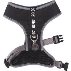 AC/DC Dog Harness Black S-M