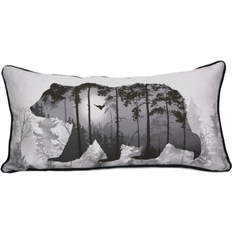 Pillows Donna Sharp Timber Bedding Bear Complete Decoration Pillows Black, White