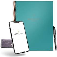 Rocketbook Fusion Reutilizable Agenda y Cuaderno Conectados Digitalmente 21 cm x 29.7 cm 42 Páginas