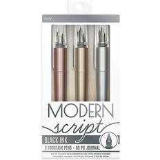 Guld Fyldepenne Ooly Dual Tip Metallic Markers 3 Stk