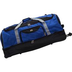 Rockland 40" Check-In Rolling Duffle Bag Blue