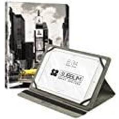 Multicolore Étuis pour tablette Subblim Trendy Case New York Taxi 10,1"