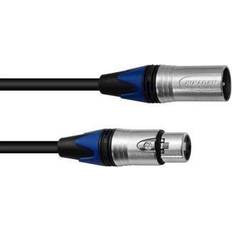 PSSO XLR COL-kabel 3pin 5m bk
