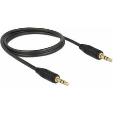 DeLock Ljudkabel mm-kontakt AUX-kabel, 1m