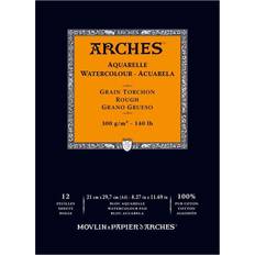 Arches Papiers Arches Akvarelblok Rough 300g A4 12 sheets