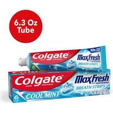 Colgate Toothbrushes, Toothpastes & Mouthwashes Colgate Max Fresh Toothpaste Whitening Toothpaste with Mini Breath Strips Cool Mint Oz