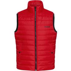 HUGO BOSS XS Vests HUGO BOSS Slim-fit water-repellent padded gilet with contrast logo