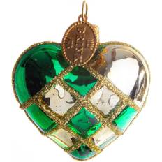 Brink Nordic Wicker Heart with Gifts Juletræspynt 4cm