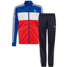 adidas Junior Tibero Tracksuit - Blue/White/Red