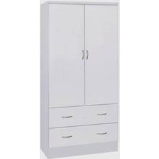 Wood Wardrobes Hodedah HI29 Wardrobe 31.5x72"