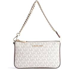 Kreditkartenfach Handtaschen Michael Kors Pochettes Md Chain Pouchette Gr. unisize in Creme für Damen creme