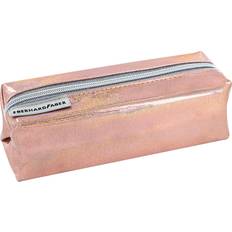 Guld Penalhus Faber-Castell Kantet penalhus fra Glitter/rosegold