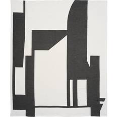Sort Sengetæpper Kristina Dam Studio Contemporary Bedspread Sengetæppe Hvid, Sort, Beige
