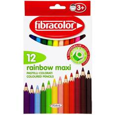 Fibracolor Fibracolor Rainbow Maxi Coloured Pencils 12set