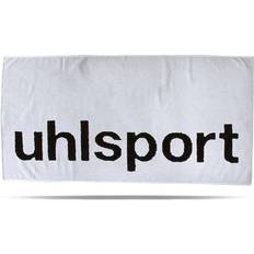 Coton Égyptien Serviettes Uhlsport Badhandduk Serviette de bain Noir, Blanc