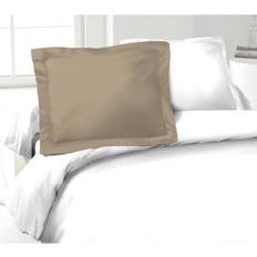 Beige Taies d'oreiller Lot de 2 Taies d'Oreillers 100% Coton 50x70 cm - Beige Taie d'oreiller Beige