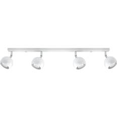 Iluminaciones Sollux Oculare Deckenlampe 80x16x8 cm 4-flg. GU10 Foco