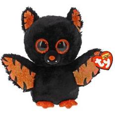 Leksaker TY Beanie Boos Mortimer Bat Orange Halloween 15cm Leverantör, 4-5 vardagar leveranstid