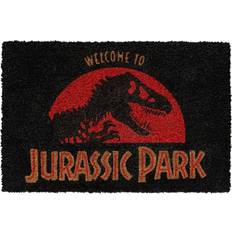 Dørmåtte kokos Grupo Erik Dørmåtte Jurassic Park Rød, Sort