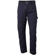 Classic Worker Pants - Navy/Striped