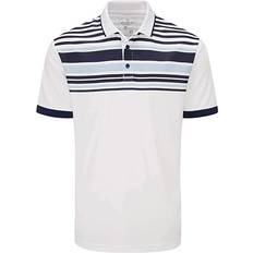 Stuburt Alton Striped Polo Shirt - Midnight