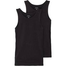 18-24M Singleter Name It Tank Top 2-pack - Black (13208843)