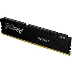 5600 MHz - 8 GB - DDR5 RAM minnen Kingston Fury Beast Black DDR5 5600MHz 8GB (KF556C36BBE-8)