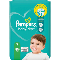15.0 kg Blöjor Pampers Baby Dry Size 7 15+kg 20pcs