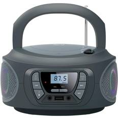 Systèmes Audio Fonestar Boom-One-G Radio CD/USB/MP3/FM Gris