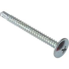 Building Materials Forgefix 100BPS48100ZP Baypole Self-Drill Screw