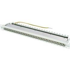 Kabel Telegärtner Patch Panel Cat 6A 24-Port Shielded