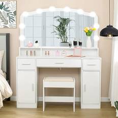 Dressing Tables Usikey Vanity Set Dressing Table 15.7x43.3"