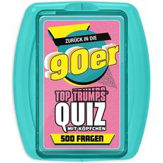Winning Moves 90's Card Game Top Trumps Quiz in Metal box *German Version*