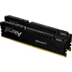 RAM minne Kingston Fury Beast Black DDR5 6000MHz 2x32GB (KF560C36BBEK2-64)