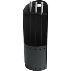 Juegos de accesorios para chimenea Dkd Home Decor Utensilios Para Chimenea Negro Acero Inoxidable (23 X 16 X 61 Cm)