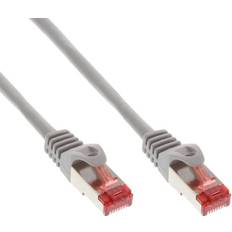 Kabler InLine 76110 10m RJ45-RJ45-10 m-Cat6-S/FTP S-STP-RJ-45-RJ-45-Grey