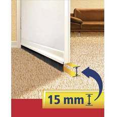 Cintas aislantes TESA Burlete Bajo Puerta Pvc Con Cepillo Adhesivo 1 m x 43 mm Marron Moll - 05403-00101-00