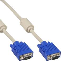 InLine 17702 17702-1 m-VGA D-Sub-VGA D-Sub-Blue-Gray-Male/Male