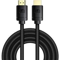 Câbles Baseus Cable HDMI 2.1 8K 60 Hz 48 GBps 4K 120 Hz / 2K 144 Hz 3D EARC QMS Dynamic HDR VRR CAKGQ-L01