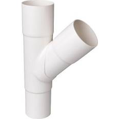 Tag & Tagplader Plastmo Hvid 90 75 75° Grenrør