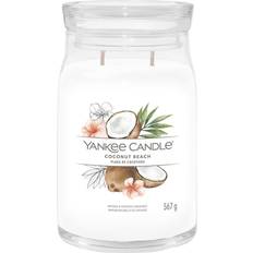 Yankee Candle Rumdufte stearinlys Coconut Beach 567 Duftlys 104g