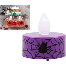 Purple LED Candles Atosa "LED Ljus" LED Candle