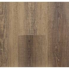 Flooring Islander Tawny Pine 7.20 in. Width x 60 in. Length Floating Vinyl Plank Flooring (18.01 sq. ft./case) Medium