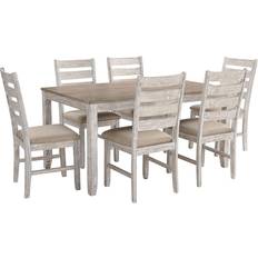 Tables Signature Design by Ashley Skempton Dining Set 36x59.9" 7pcs