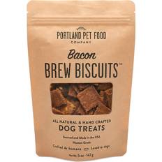 All Natural Dog Treats Sourced and Made in the USA - Bacon Brew Biscuits