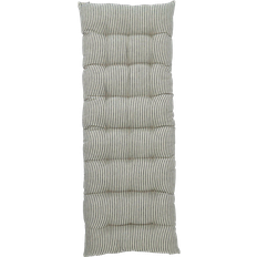 Randiga Stolsdynor Svanefors Kitty Stolsdyna Vit, Svart (120x45cm)