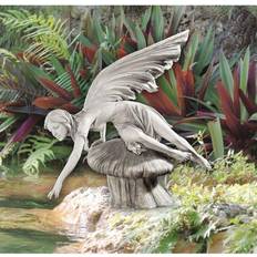 White Fountains & Garden Ponds Design Toscano Daydream Graceful Fairy Garden S