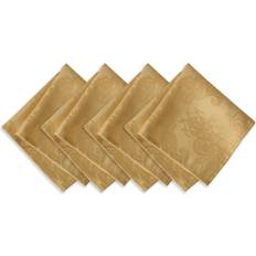 Gold Cloth Napkins Elrene 17 Barcelona Cloth Napkin Gold