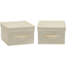 Beige Storage Boxes Household Essentials beige Storage Box