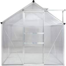 Greenhouses Ogrow Walk-In Greenhouse 6x4ft Aluminum Polycarbonate